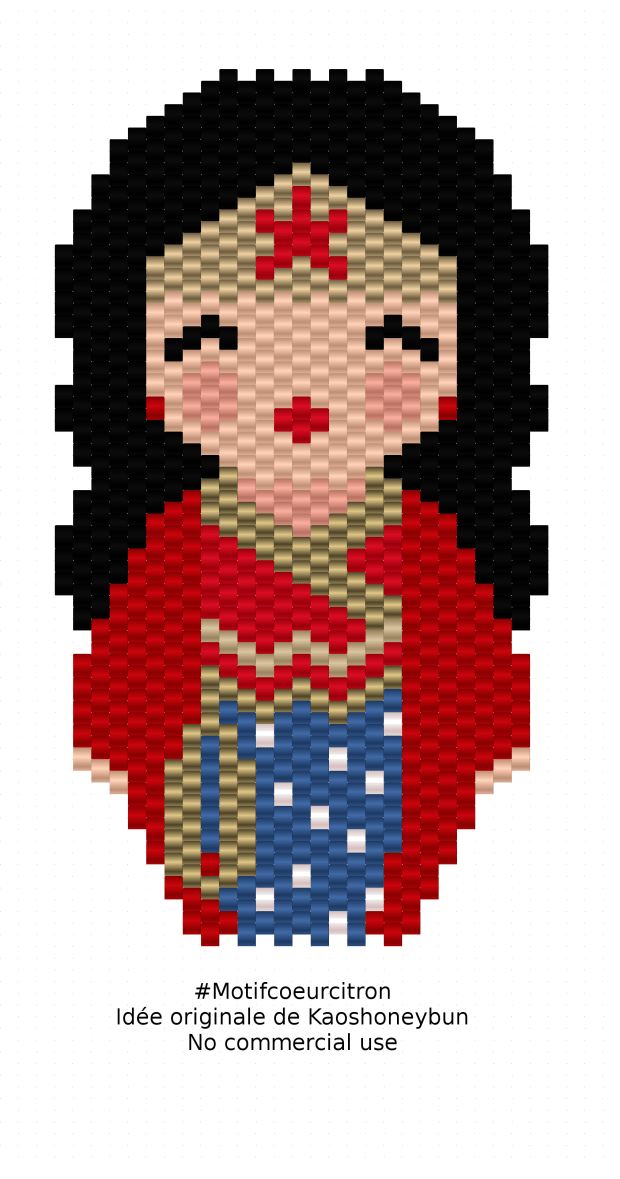 wonder woman kokeshi
